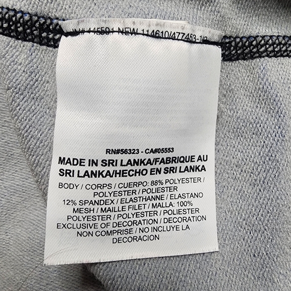 Nike Pro Combat Blue and Black Long Sleeve Pullover - Picture 4 of 6